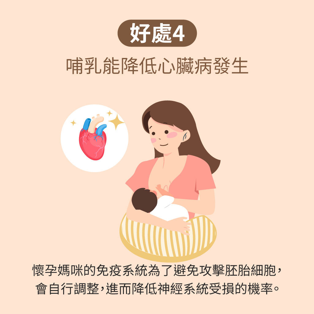 懷孕哺乳能預防心臟病