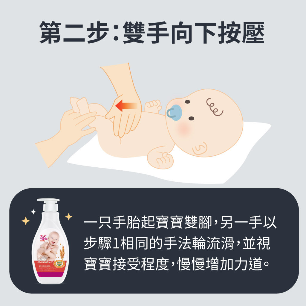 寶寶腸脹氣按摩2