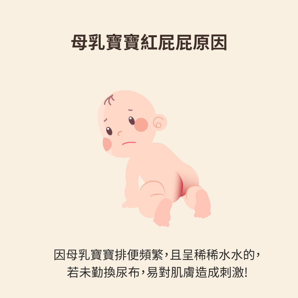 母乳紅屁屁的原因