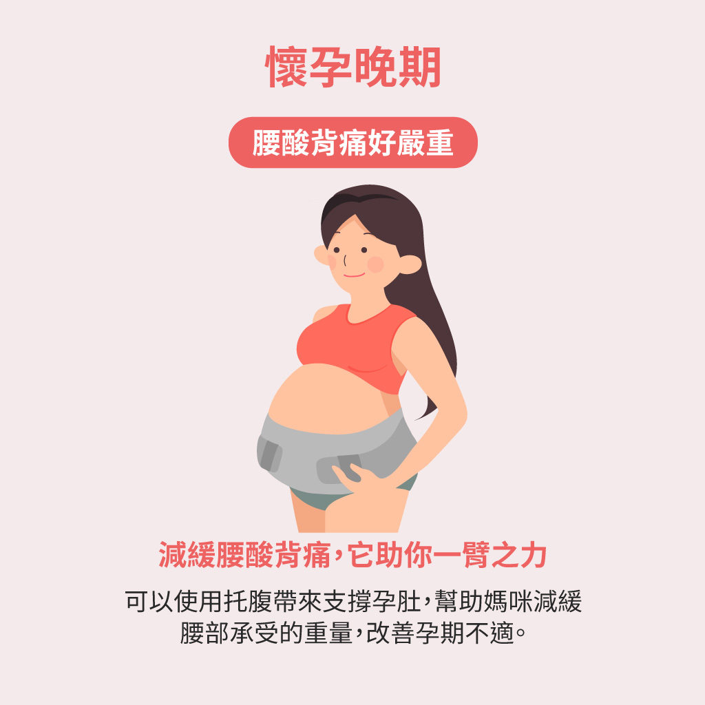 孕晚期腰酸背痛怎麼辦?
