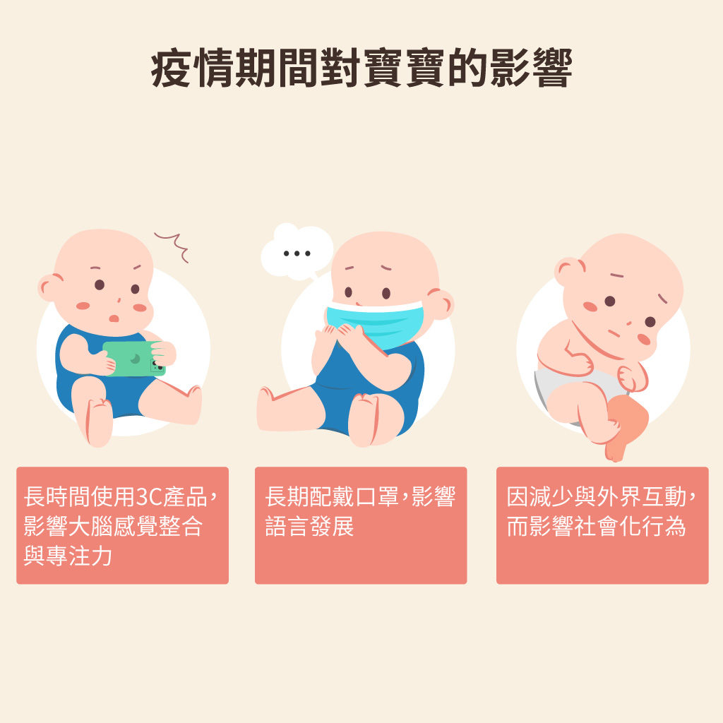 防疫其間寶寶受到的影響