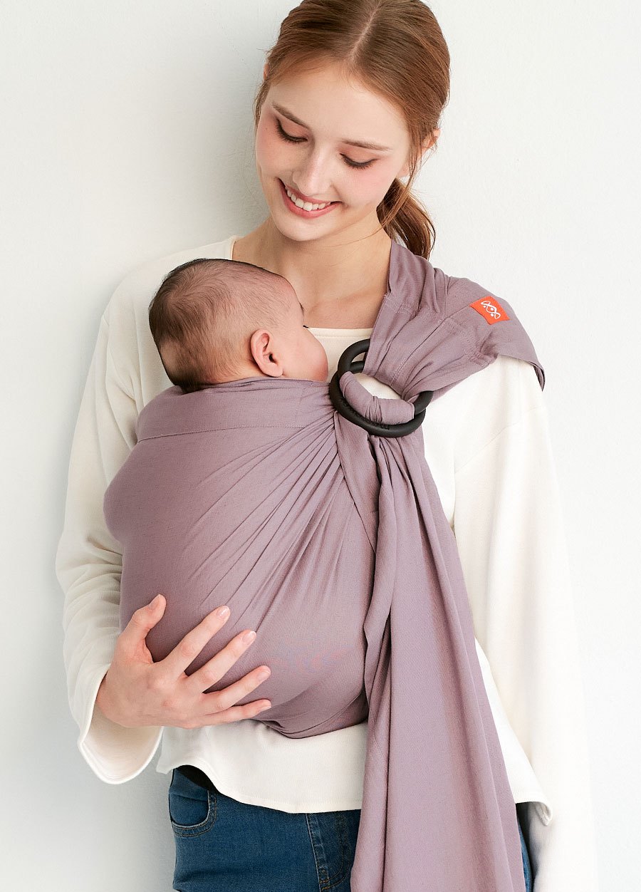 日系沁涼亞麻育兒背巾