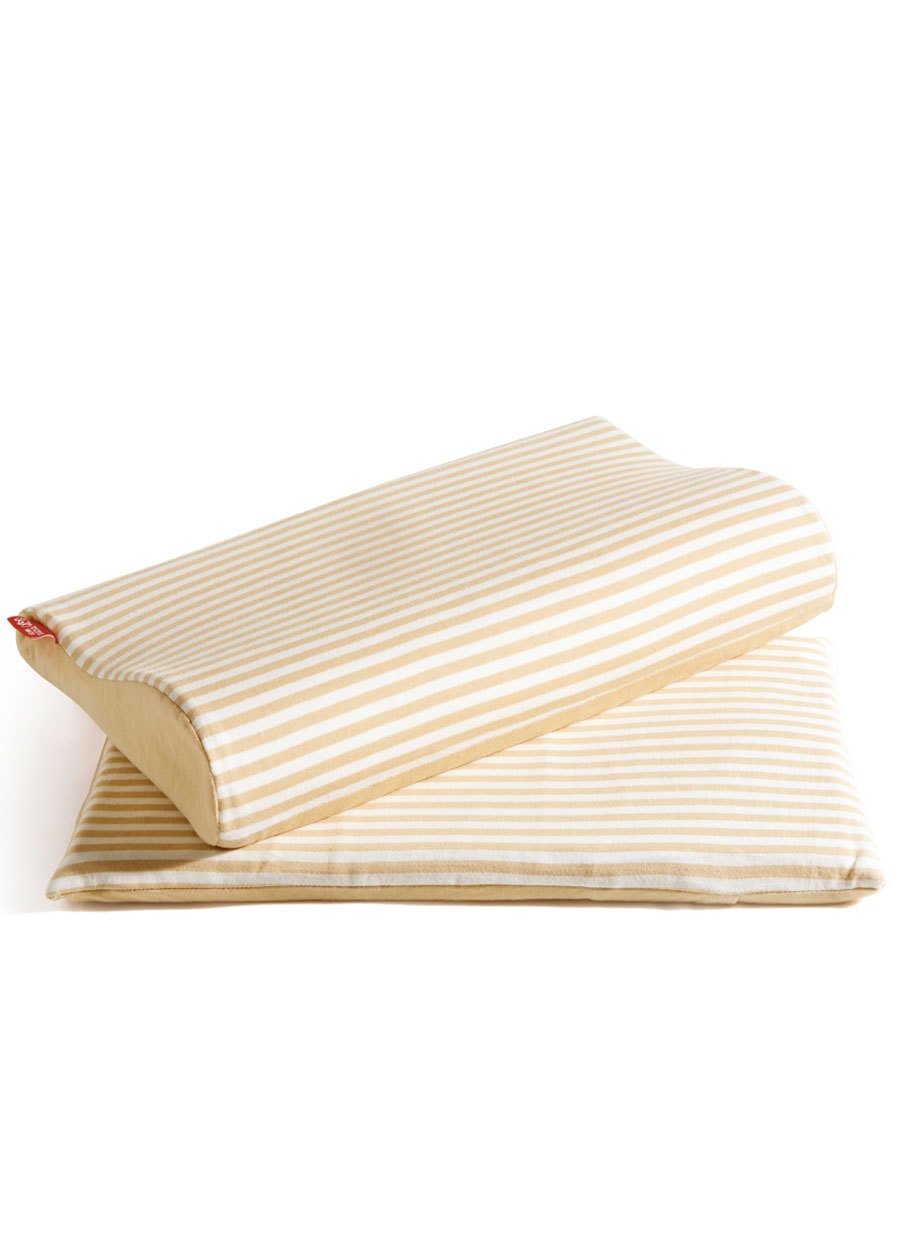 敷料親膚棉三合一嬰兒成長枕套