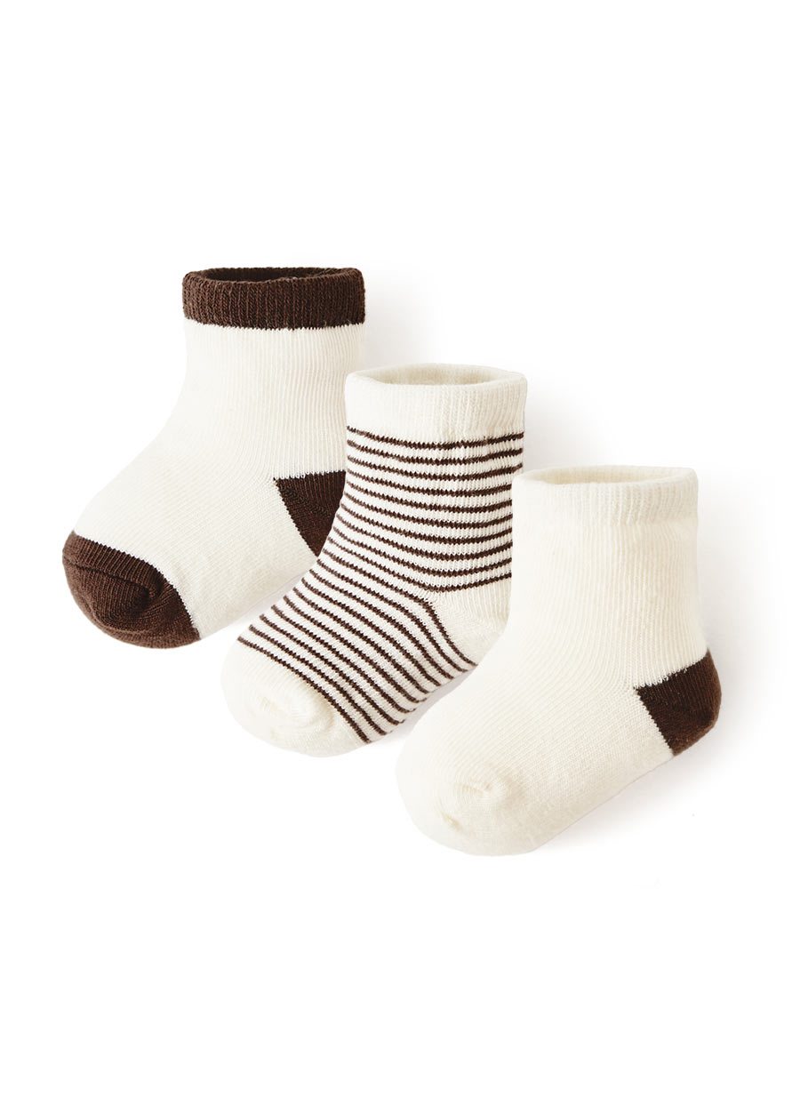 百搭新生兒襪(3入)
