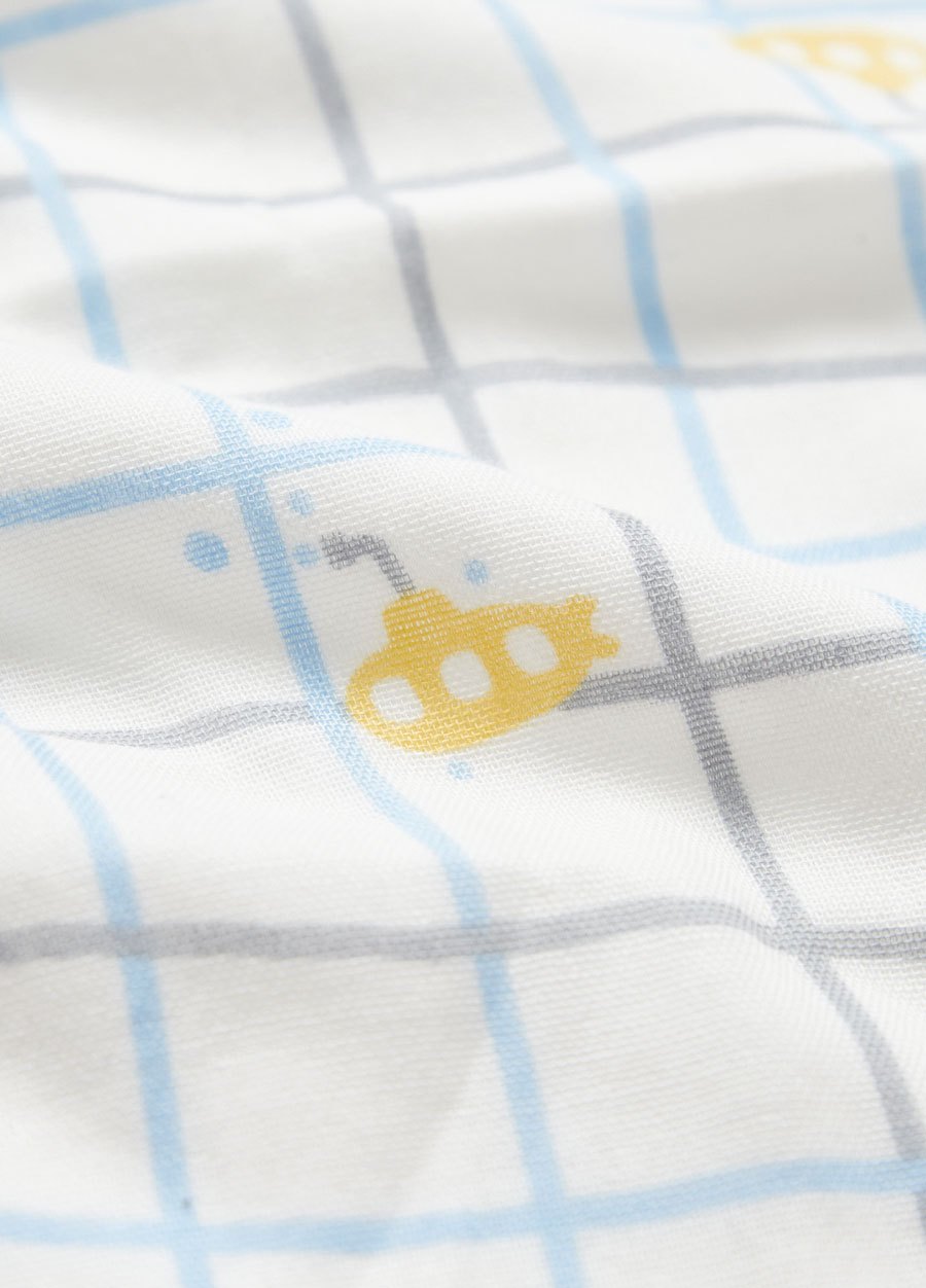 多用途純棉3層紗洗澡巾(3入組)