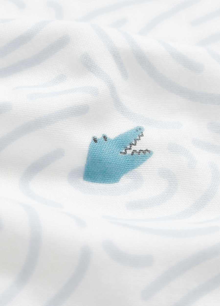 多用途純棉3層紗洗澡巾(3入組)