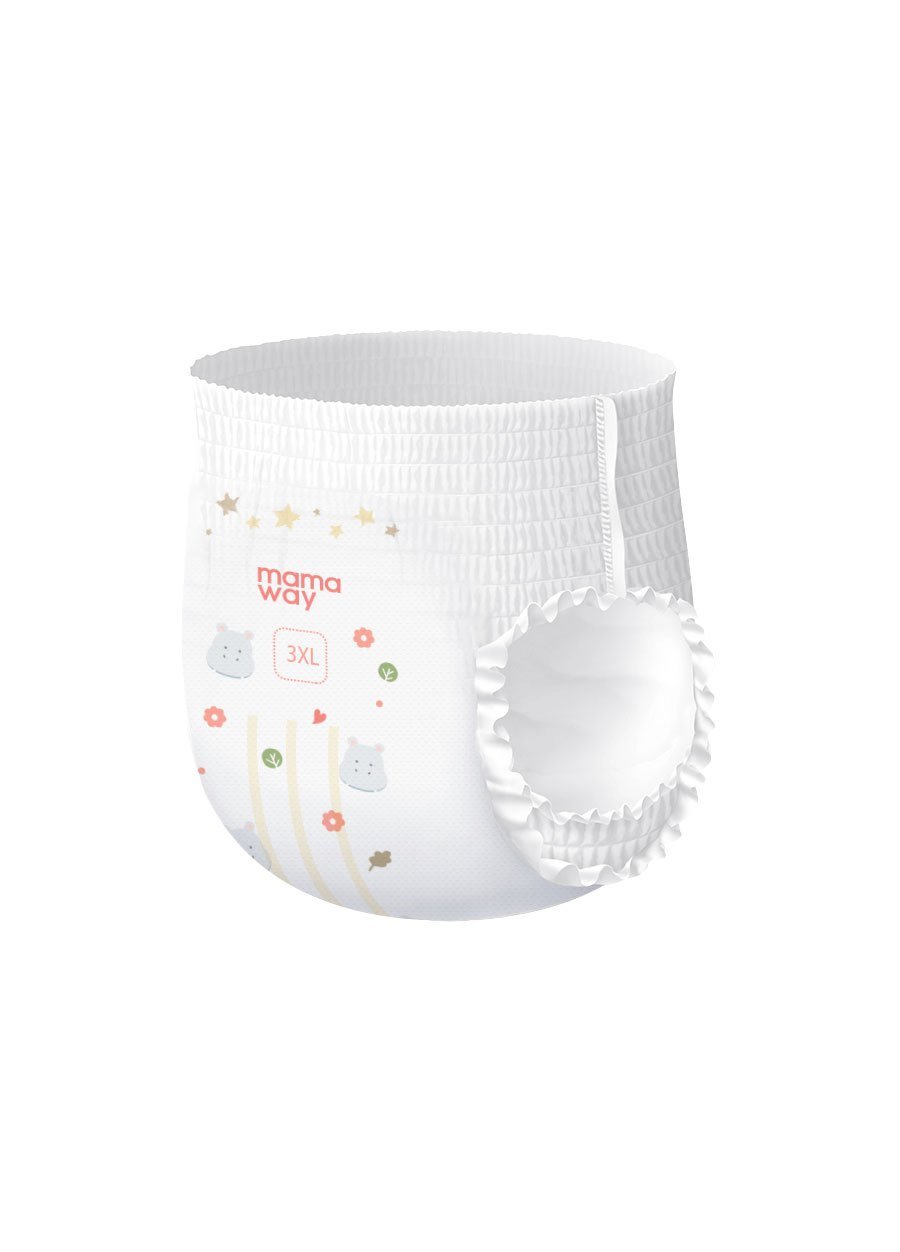 嬰兒褲型尿布/一拉褲(3XLx24片)