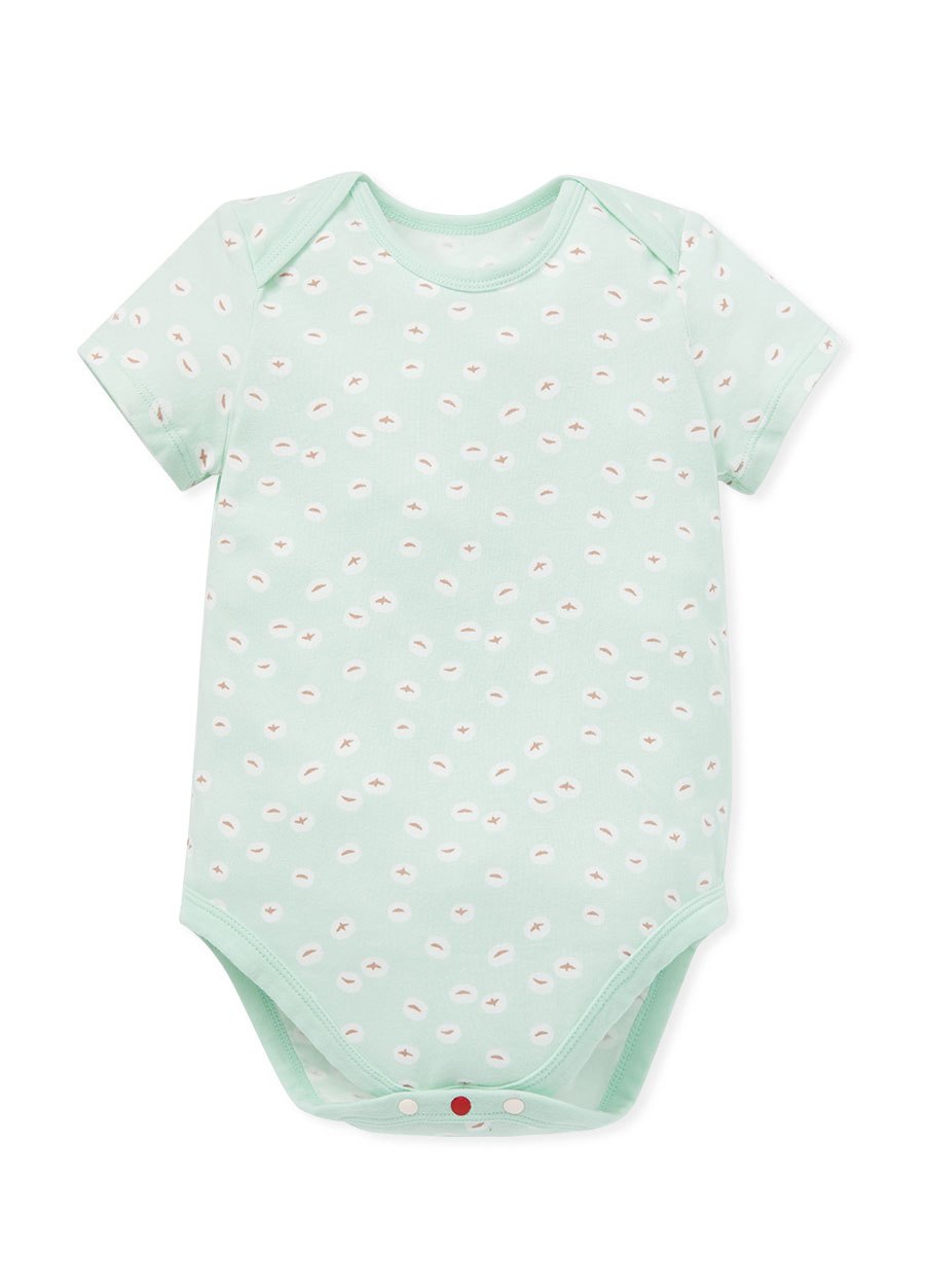 BABY Q彈棉質包屁衣(2入)-薏仁
