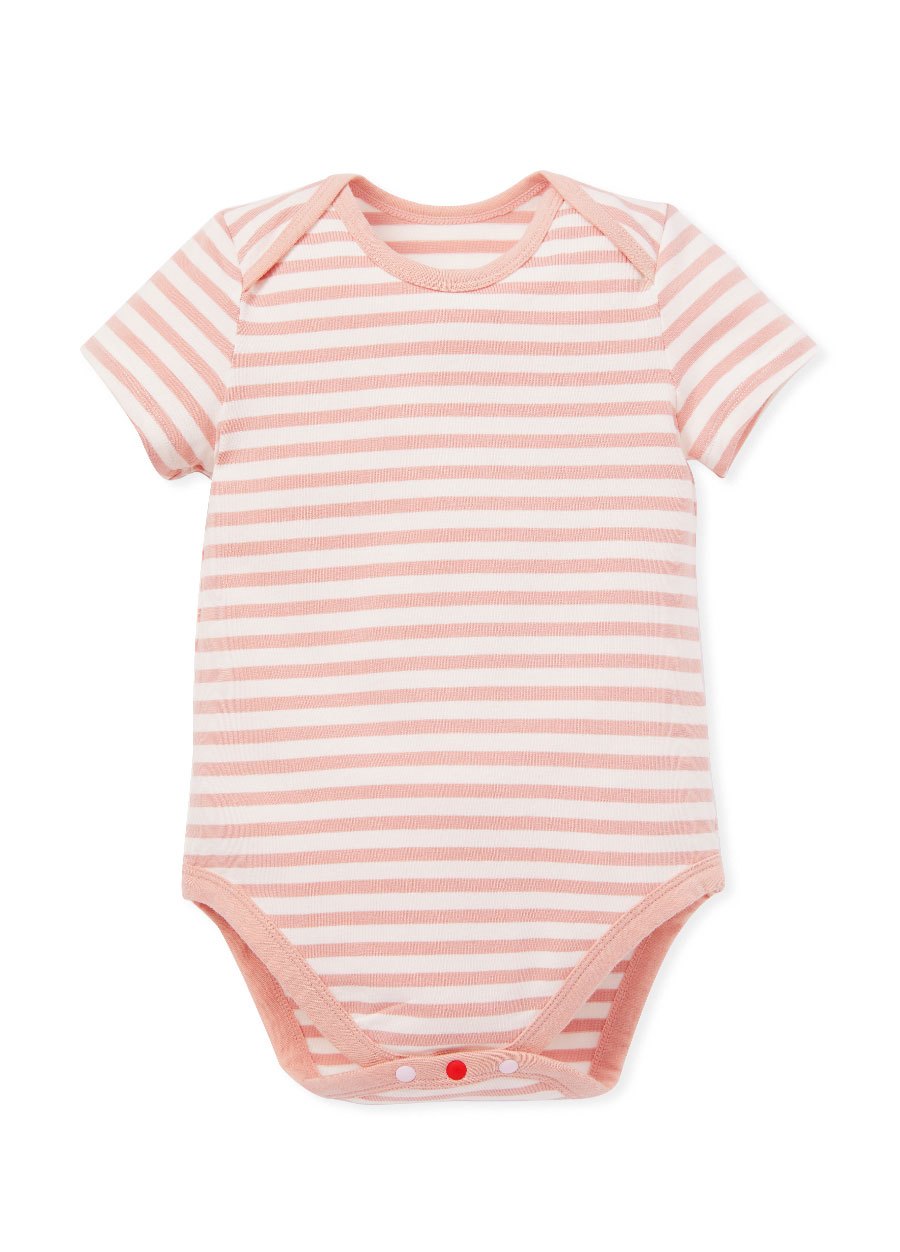 BABY Q彈棉質包屁衣(2入)-仙草