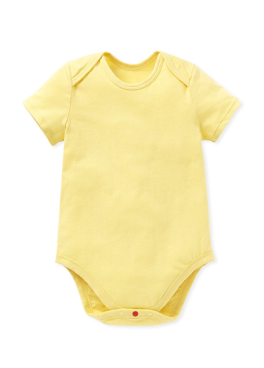 BABY Q彈棉質包屁衣(2入)-線條北極熊