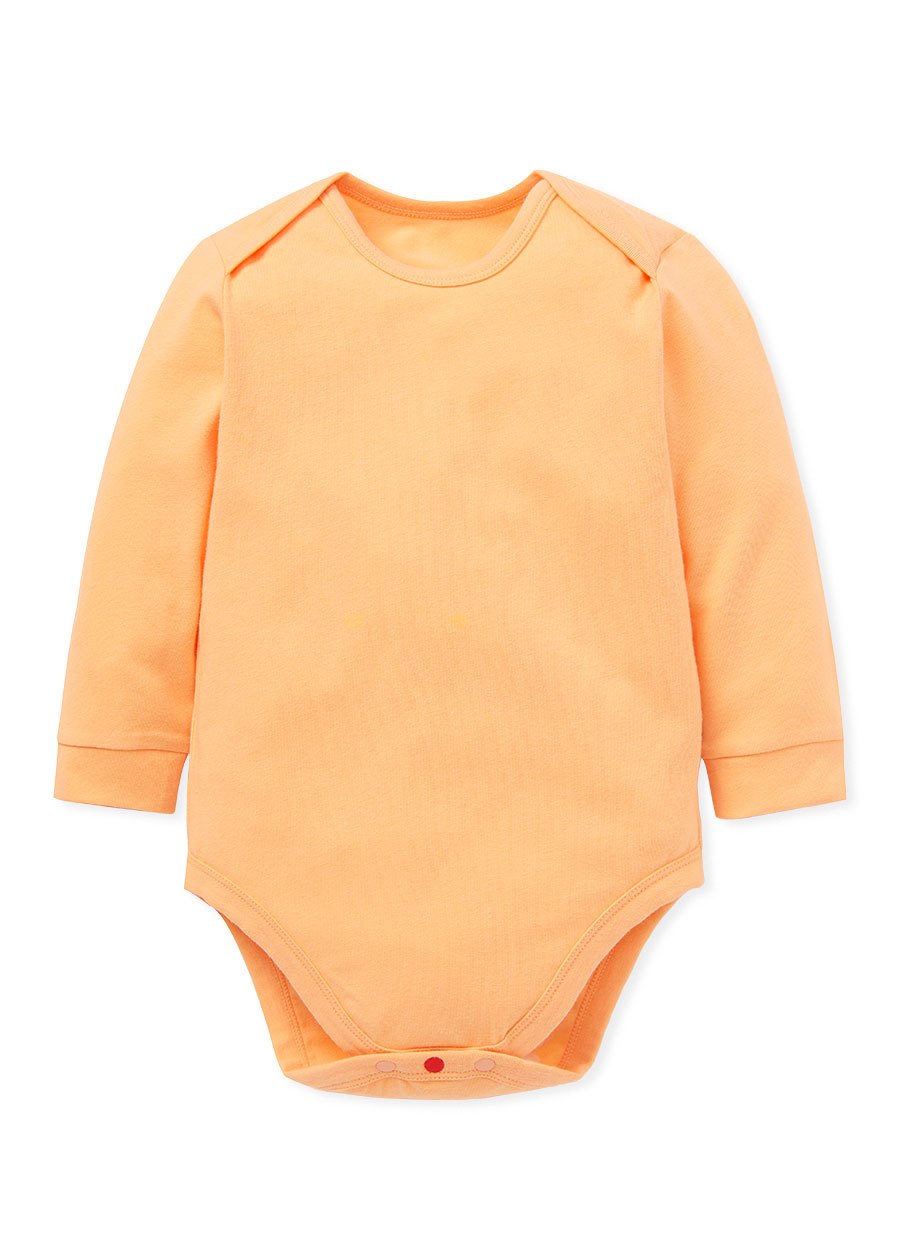 BABY Q彈棉質長袖包屁衣(2入)-跳跳虎