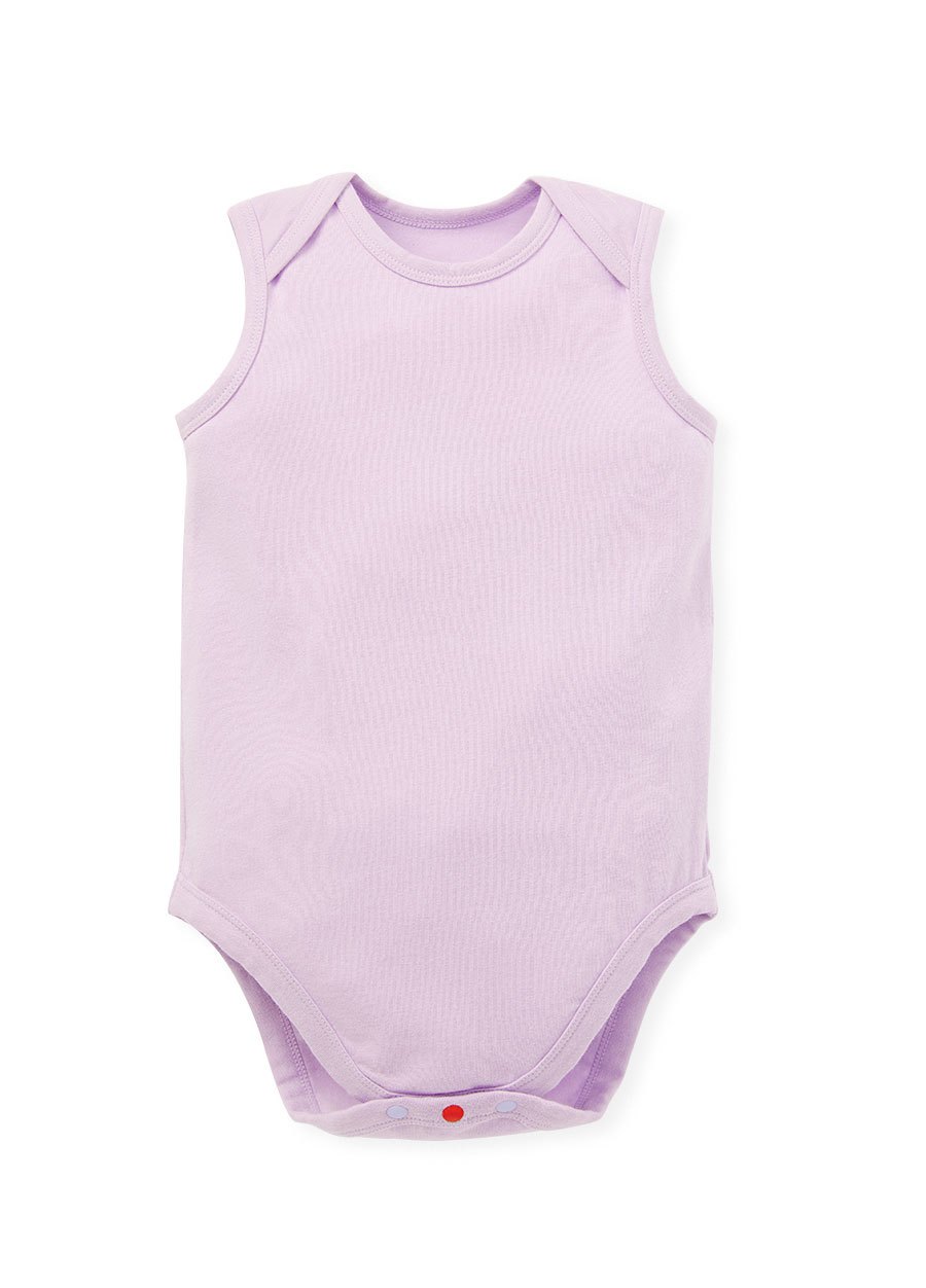 BABY Q彈棉質無袖包屁衣(2入)-怪獸大學