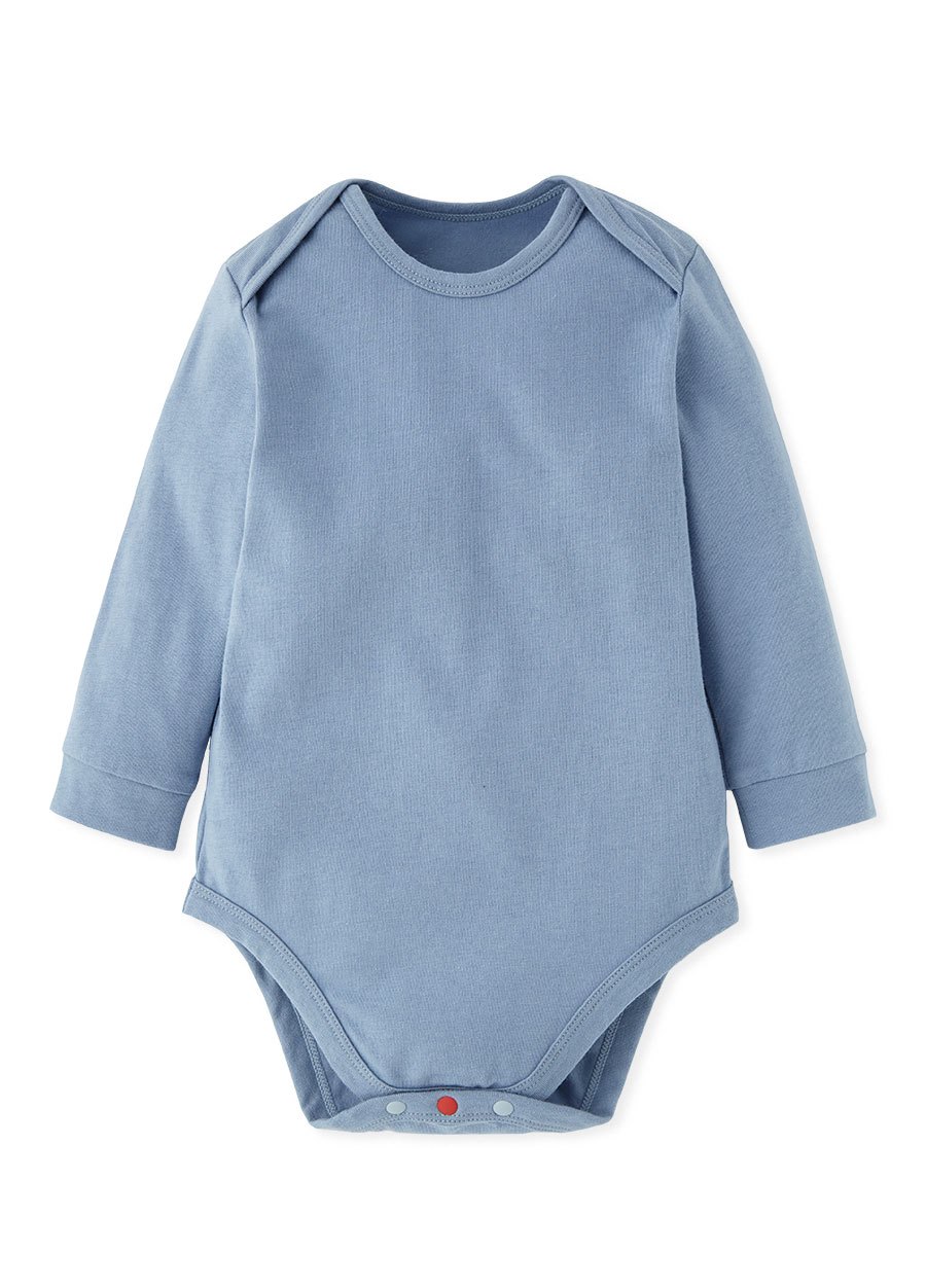 BABY Q彈棉質長袖包屁衣(2入)-塗鴉三角形