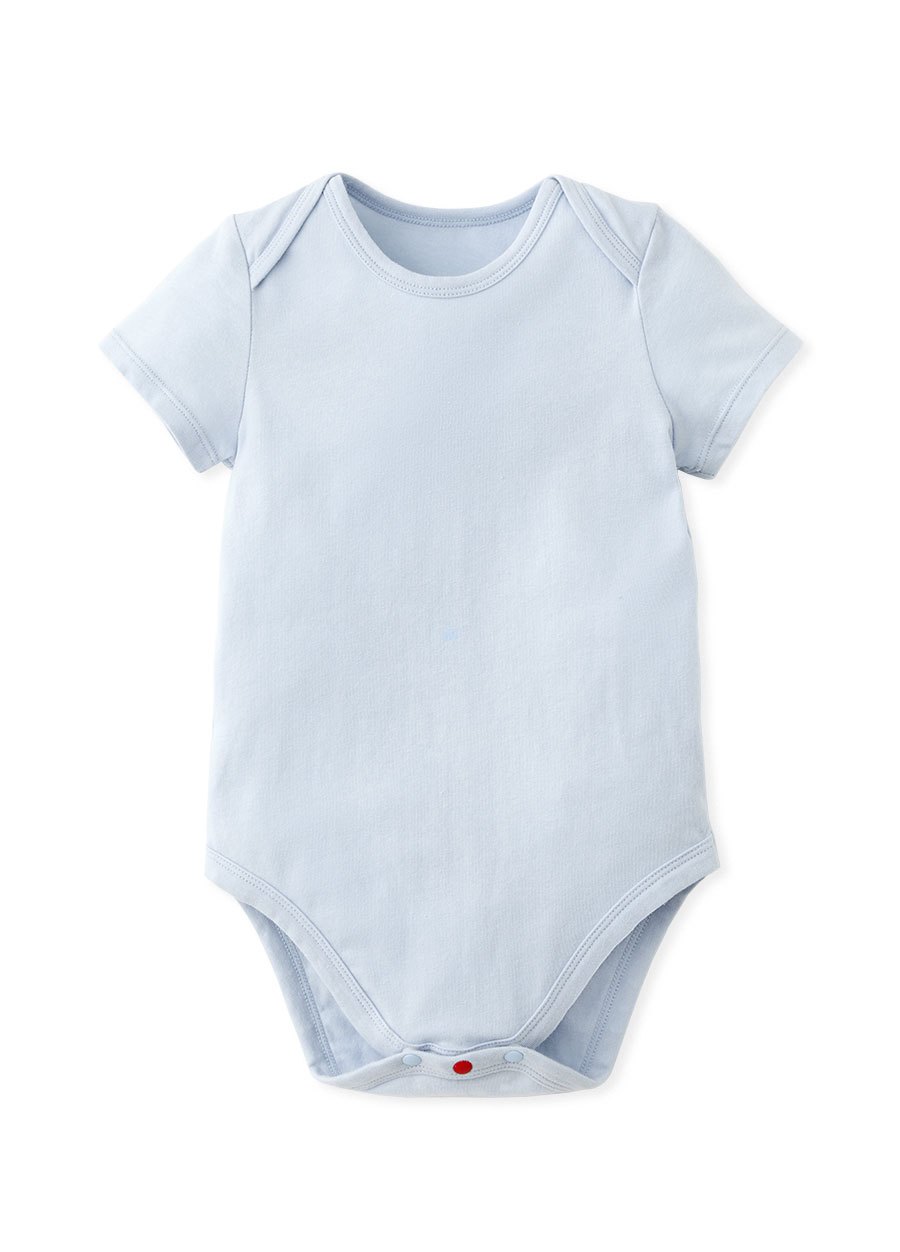 BABY Q彈棉質包屁衣(2入)-大象