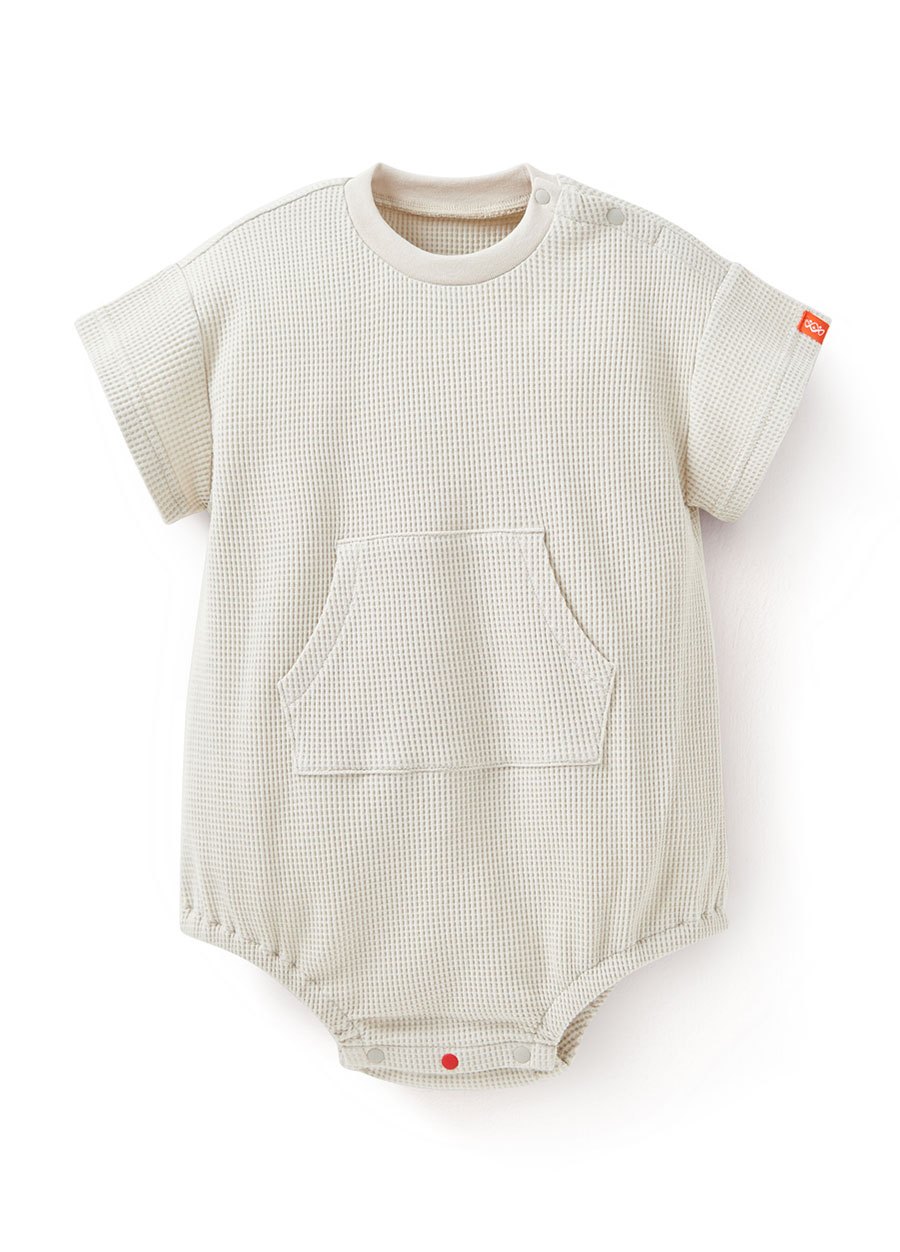 BABY 華夫格寬鬆包屁衣