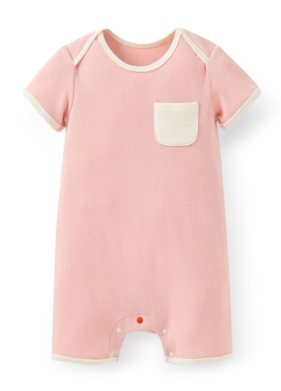 BABY Q彈棉質連身包屁衣