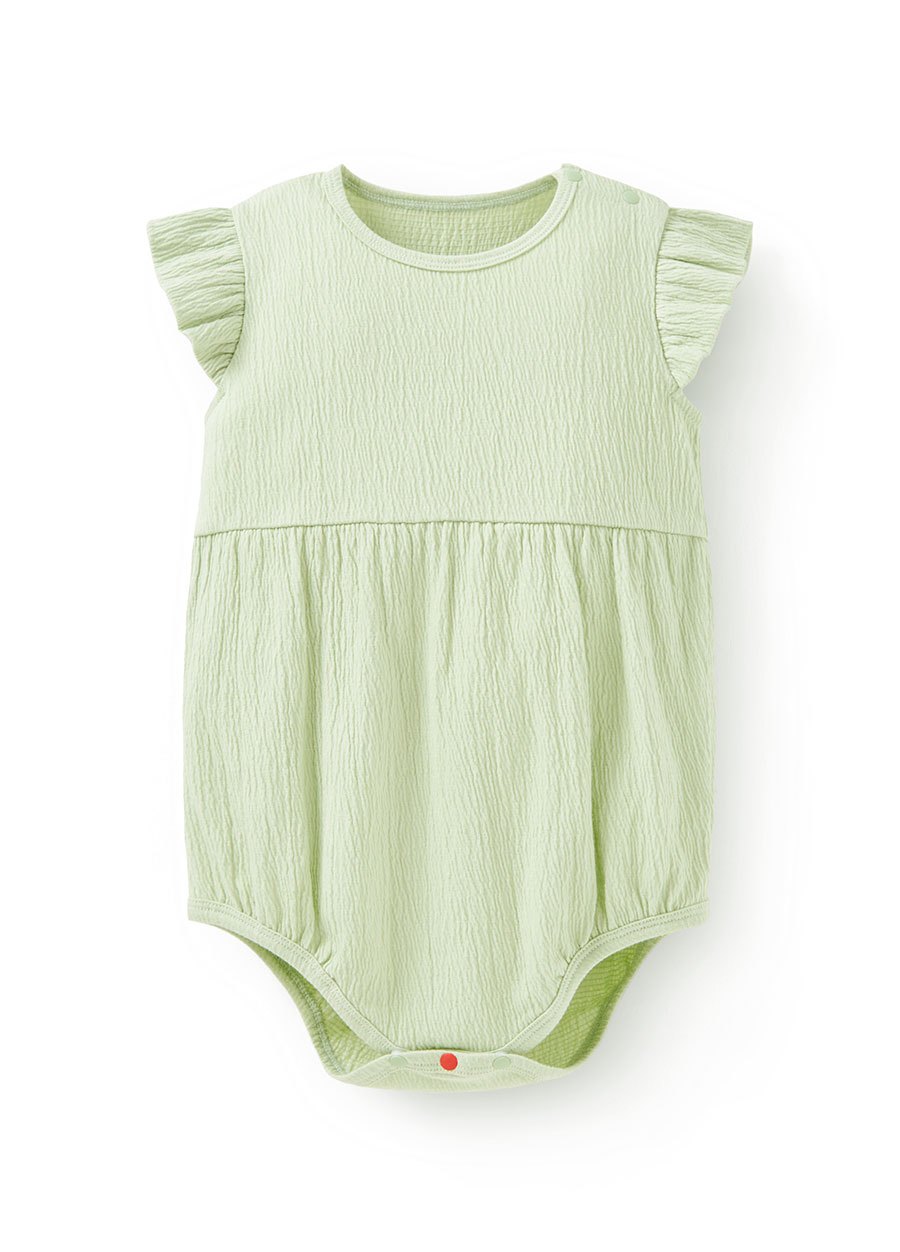 BABY荷葉邊澎澎包屁衣