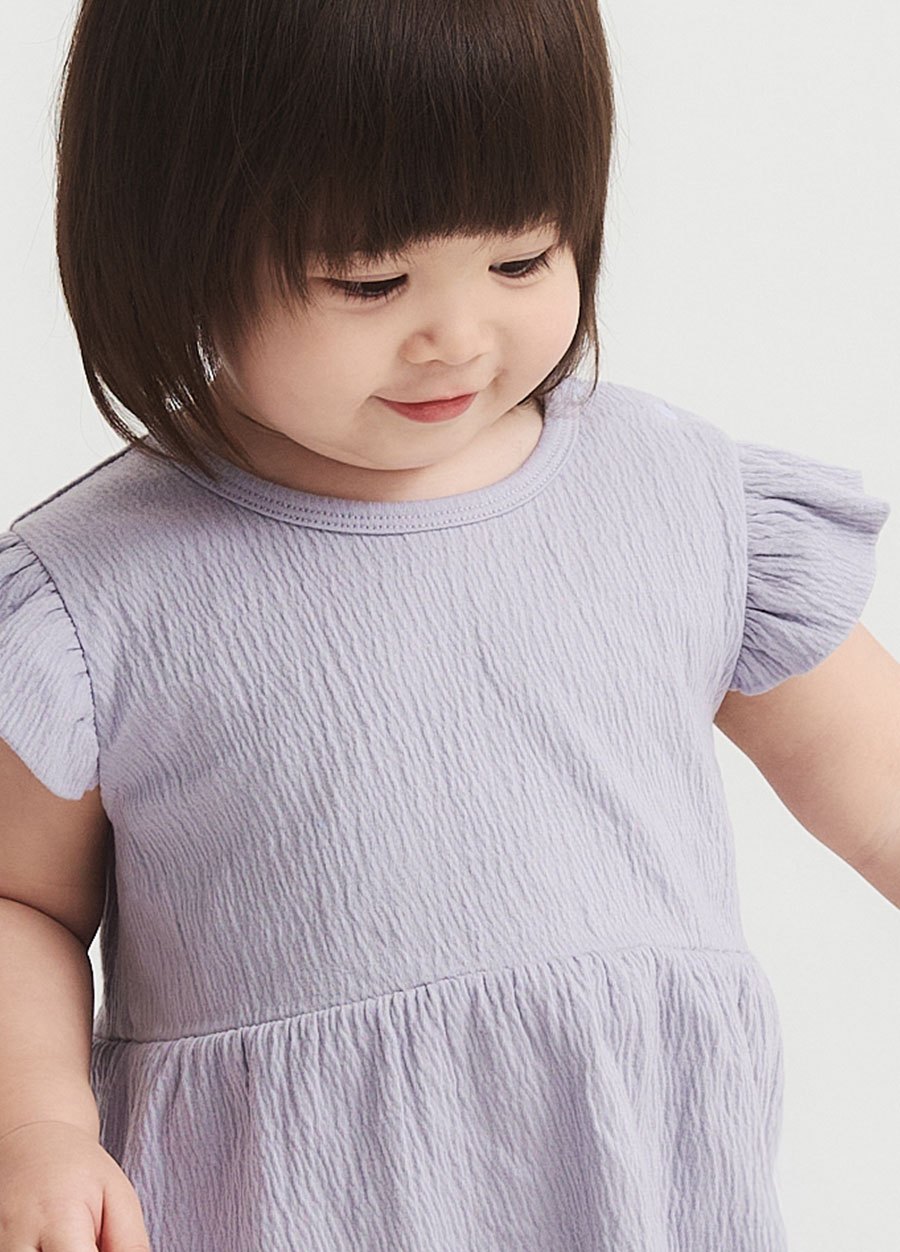 BABY荷葉邊澎澎包屁衣