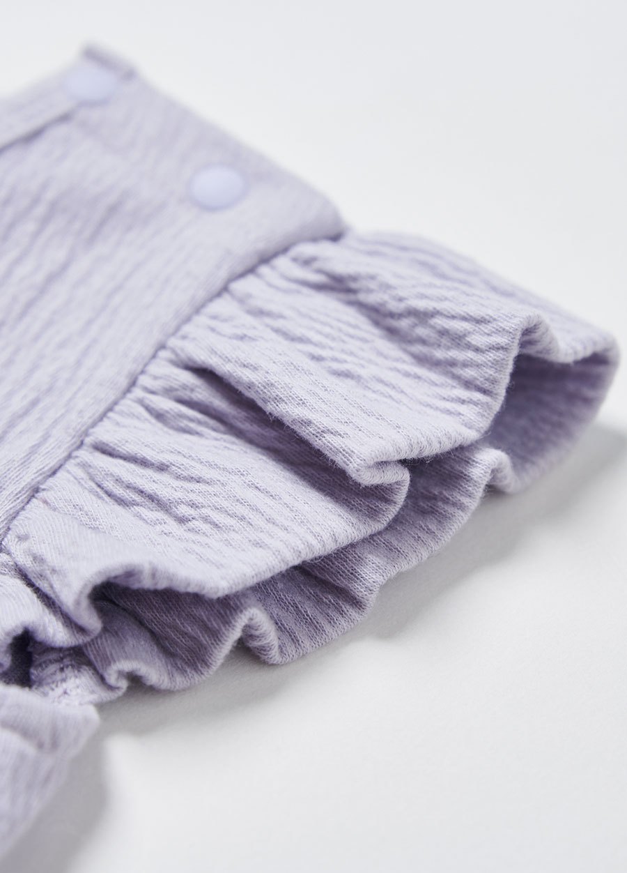 BABY荷葉邊澎澎包屁衣