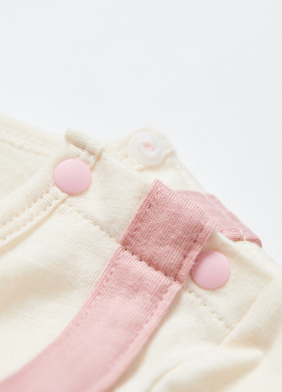 BABY假兩件吊帶連身包屁衣