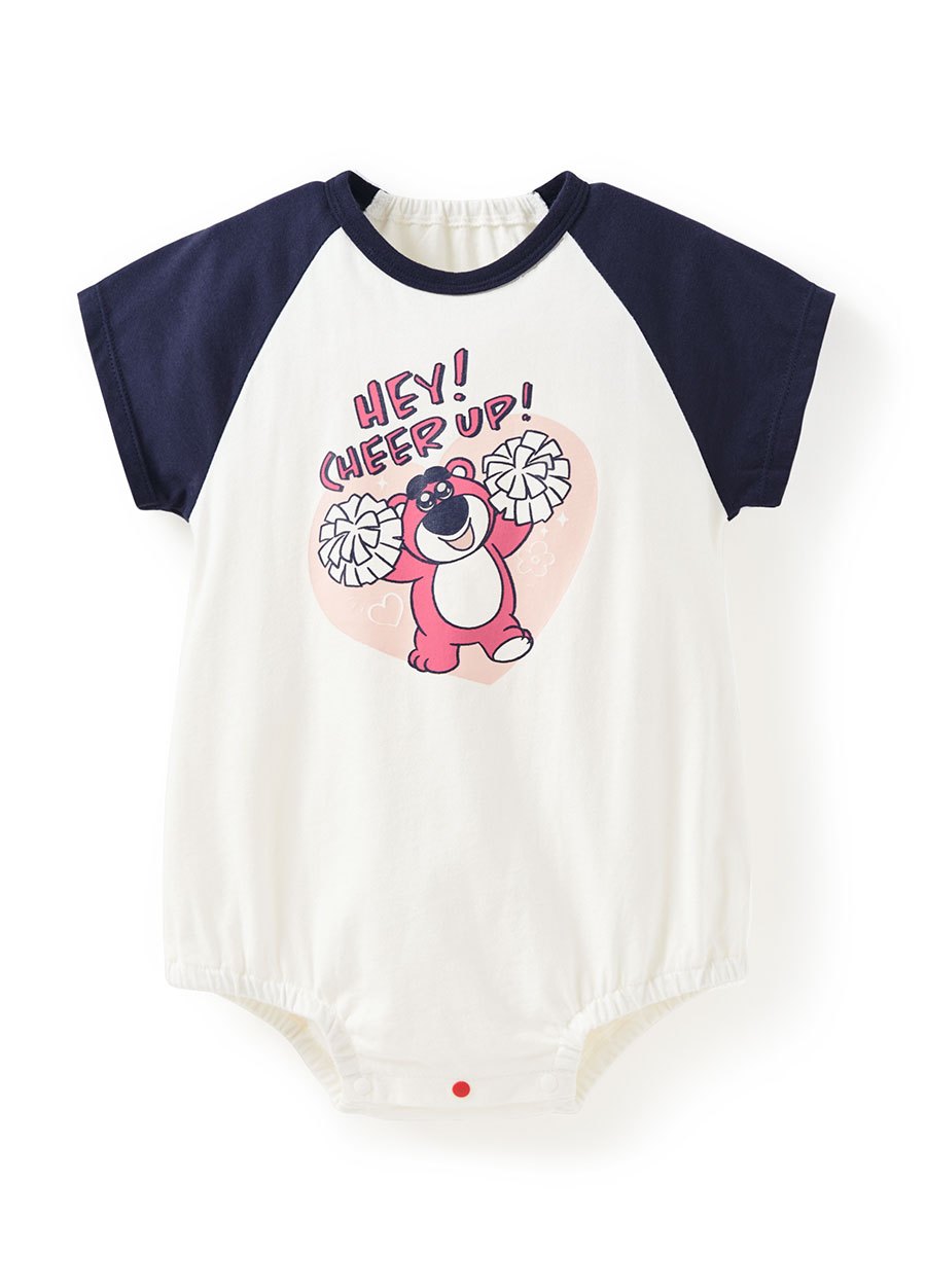 BABY迪士尼棉質拉克蘭寬鬆包屁衣-熊抱哥