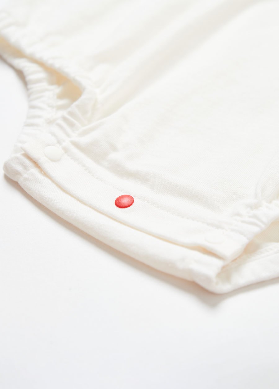 BABY迪士尼棉質拉克蘭寬鬆包屁衣-熊抱哥