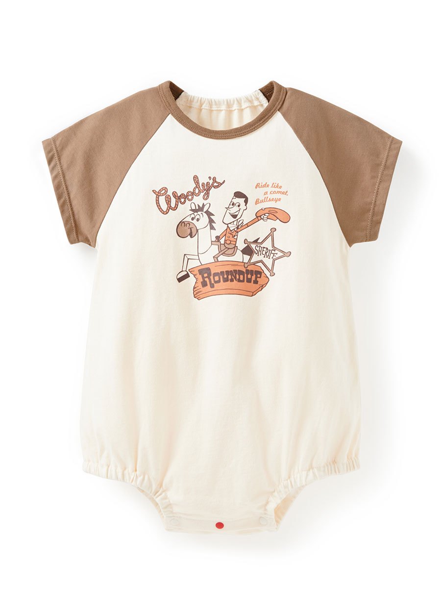 BABY迪士尼棉質拉克蘭寬鬆包屁衣-胡迪