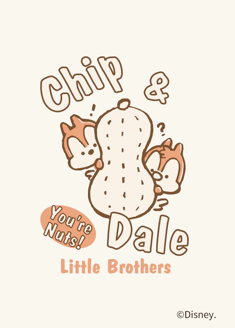 BABY迪士尼棉質拉克蘭連身包屁衣-奇奇蒂蒂