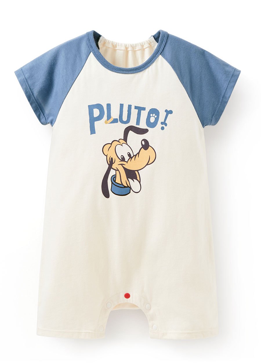 BABY迪士尼棉質拉克蘭連身包屁衣-布魯托