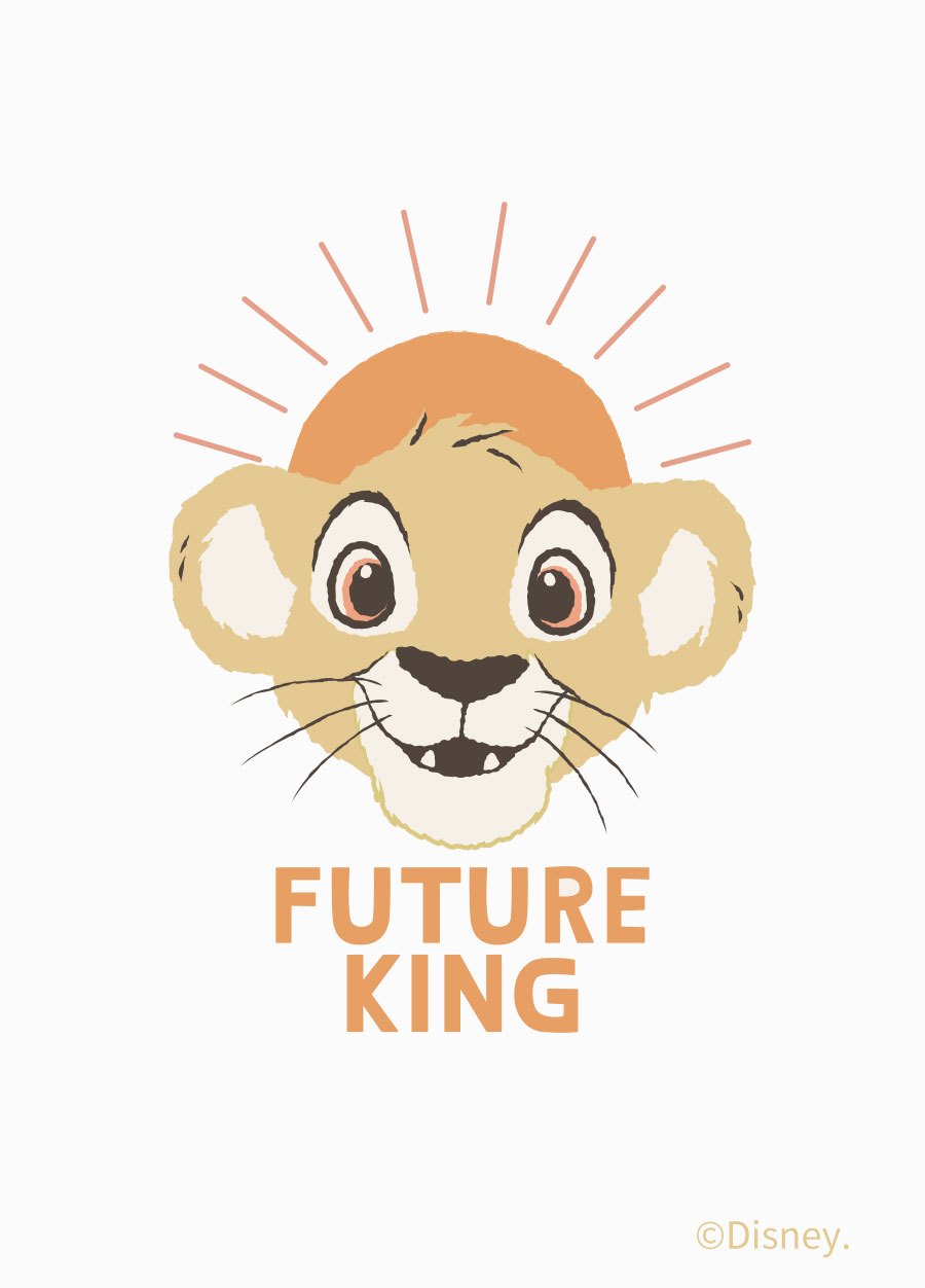 BABY迪士尼棉質拉克蘭連身包屁衣-獅子王