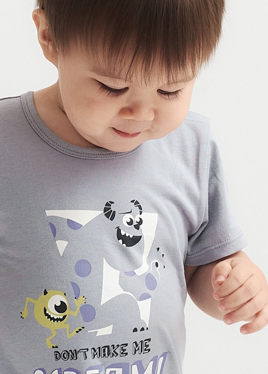 BABY迪士尼棉質連身包屁衣-怪獸電力公司