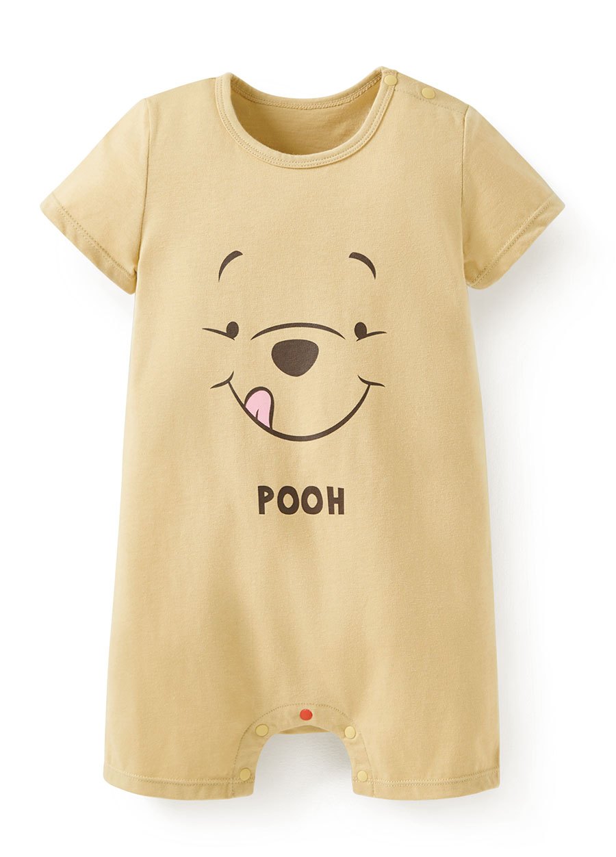 BABY迪士尼棉質連身包屁衣-維尼