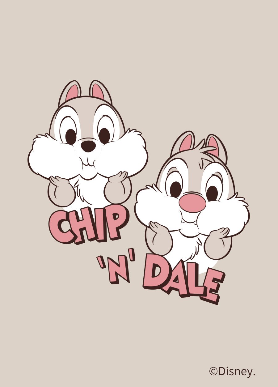 BABY迪士尼棉質連身包屁衣-奇奇與蒂蒂