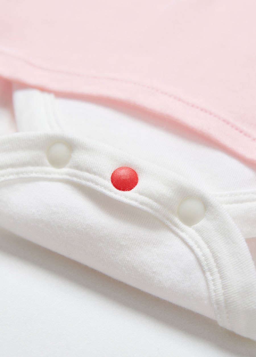 BABY迪士尼黛西造型包屁洋裝(附髮帶)