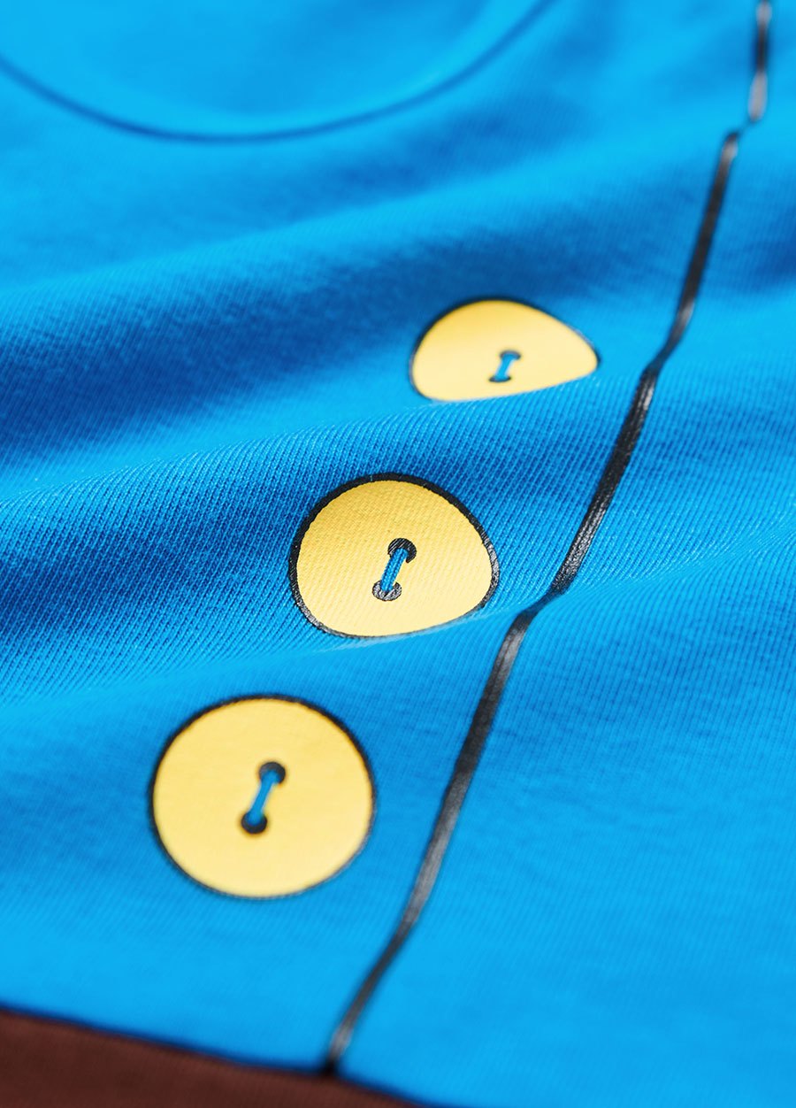 BABY迪士尼王子造型包屁衣(附領巾)