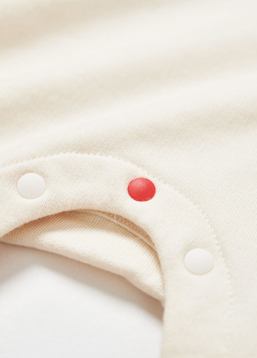 BABY迪士尼毛圈長袖連身衣-熊抱哥