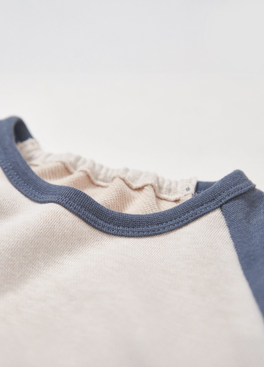 BABY迪士尼毛圈長袖連身衣-毛怪