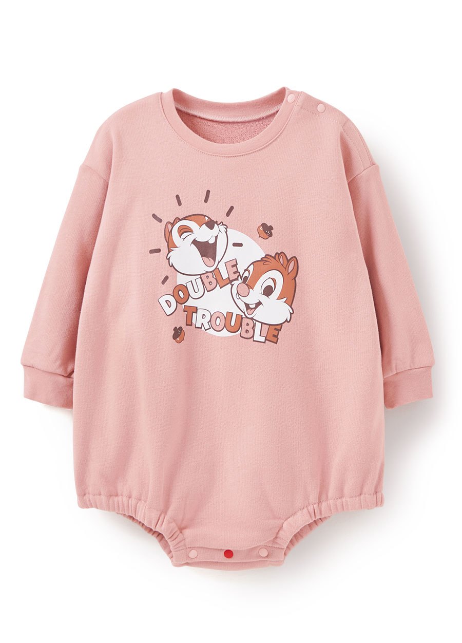 BABY迪士尼毛圈寬鬆包屁衣-奇奇蒂蒂