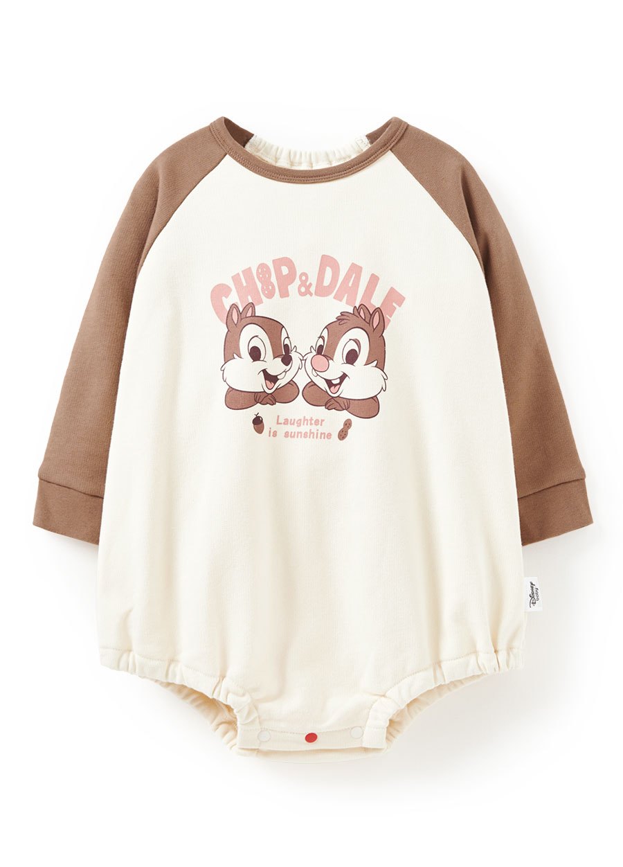 BABY迪士尼毛圈拉克蘭寬鬆包屁衣-奇奇蒂蒂