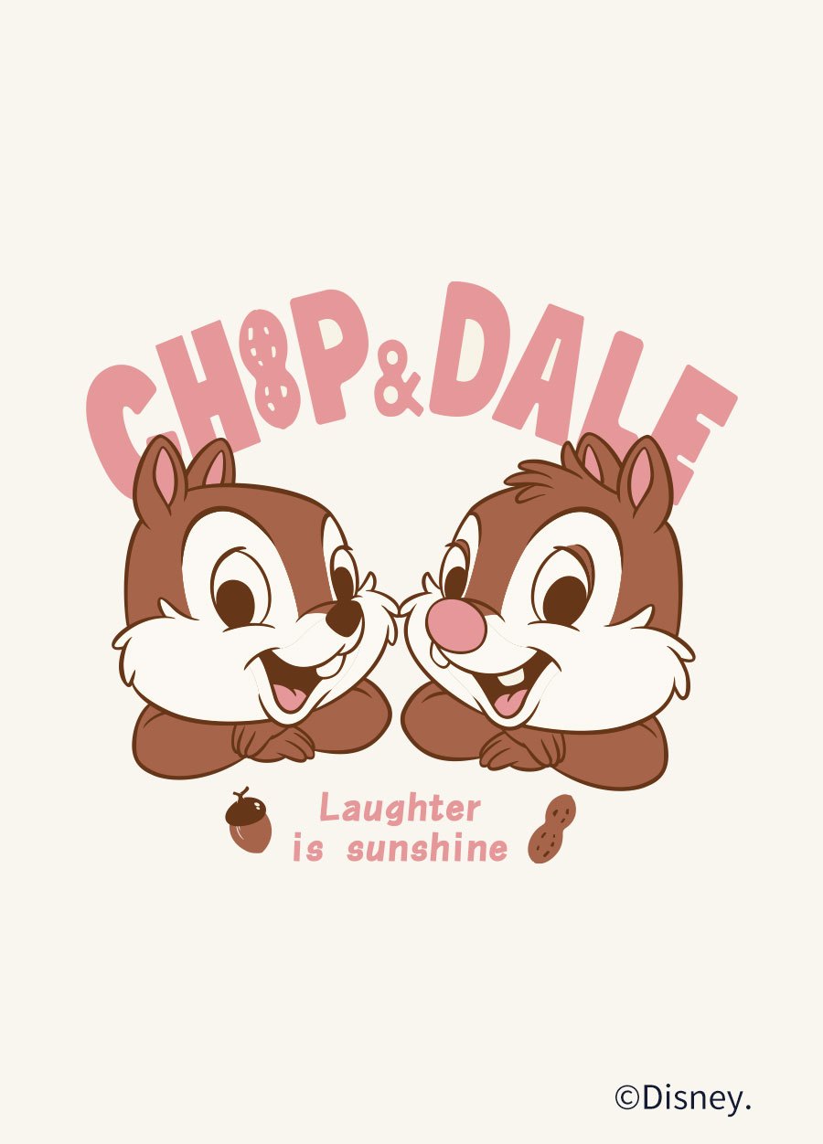 BABY迪士尼毛圈拉克蘭寬鬆包屁衣-奇奇蒂蒂