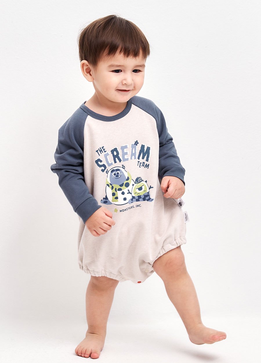 BABY迪士尼毛圈拉克蘭寬鬆包屁衣-怪獸電力公司