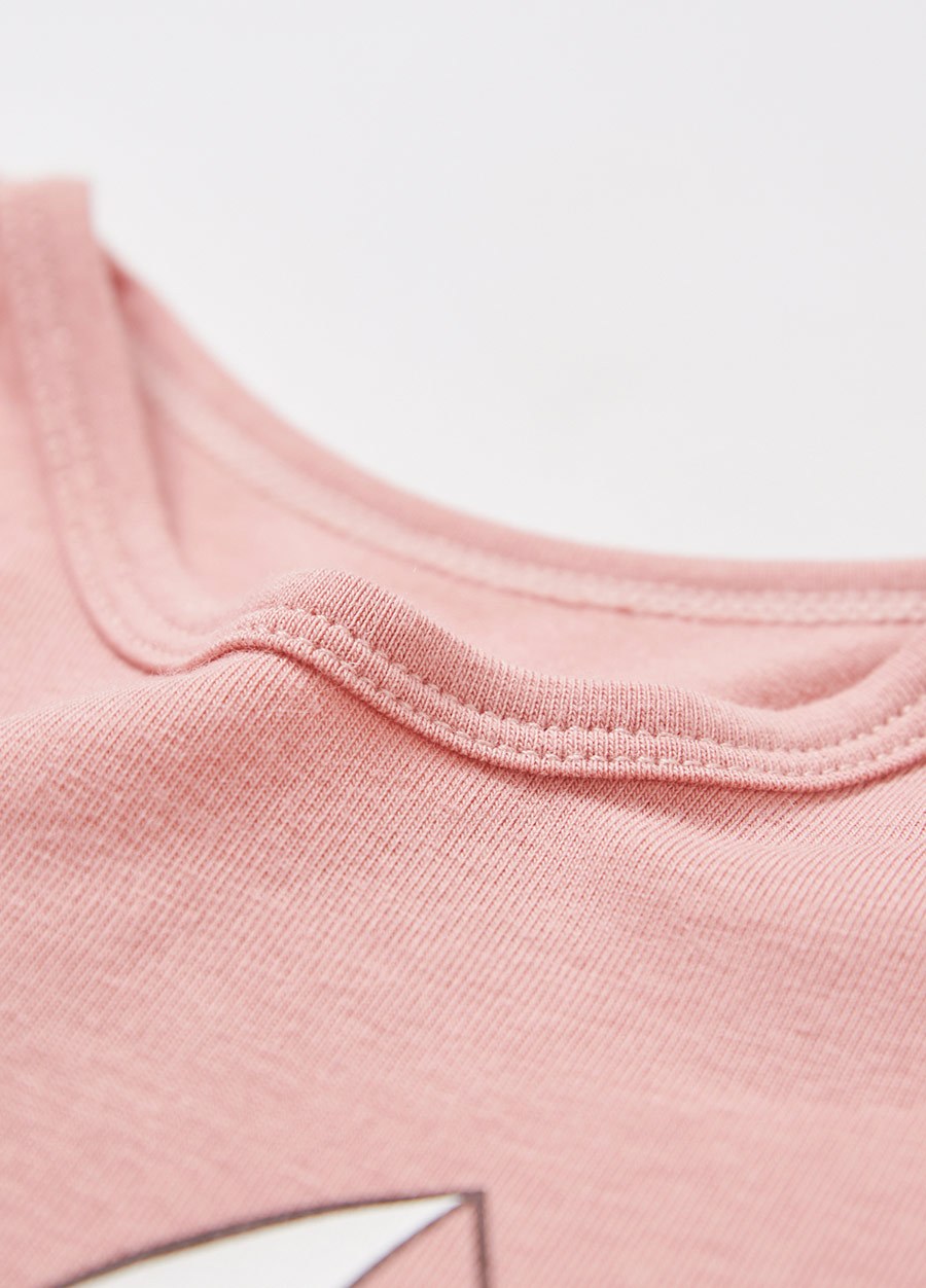 BABY迪士尼蓄熱保溫長袖連身衣-瑪麗貓