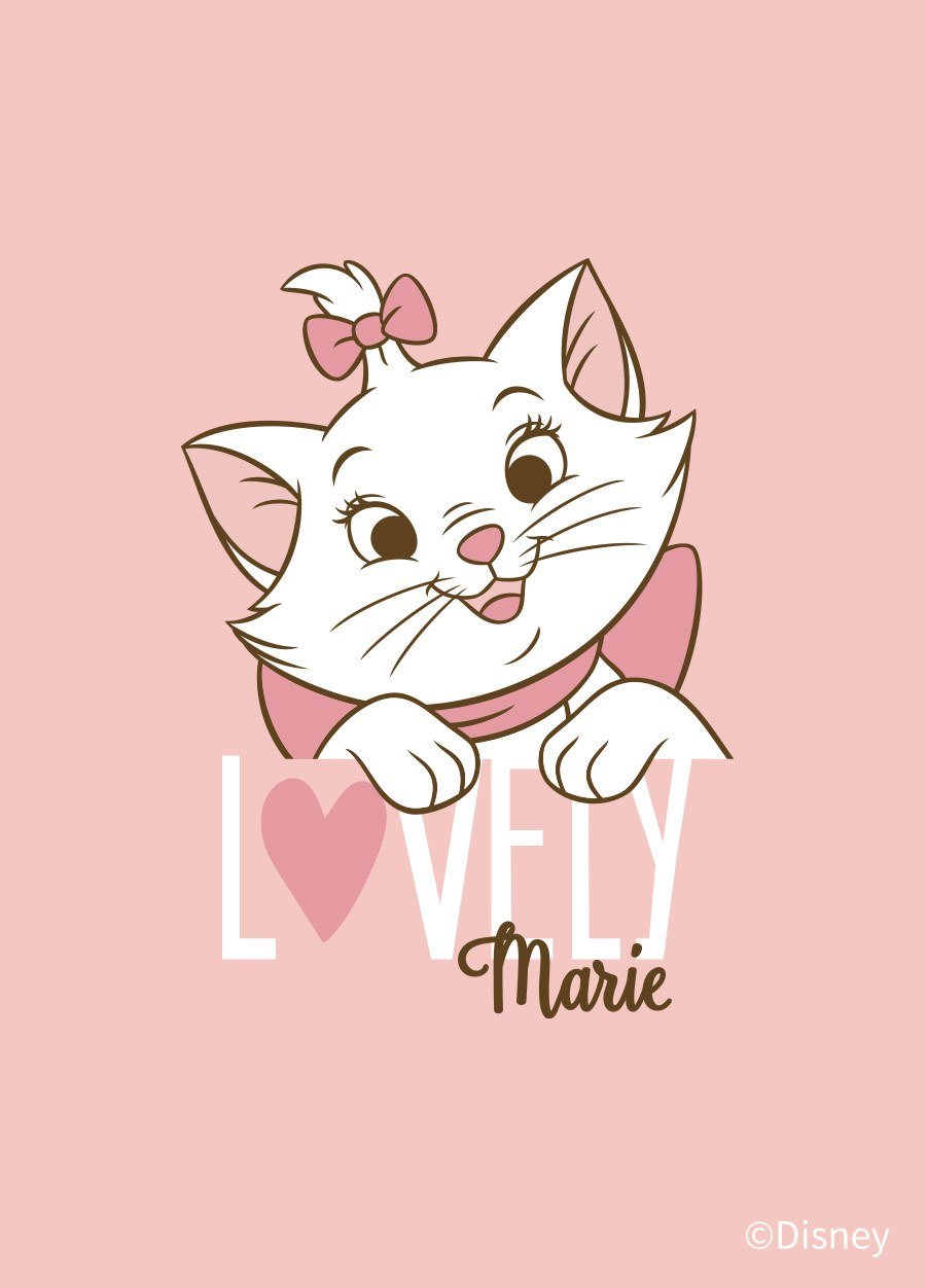 BABY迪士尼蓄熱保溫長袖連身衣-瑪麗貓