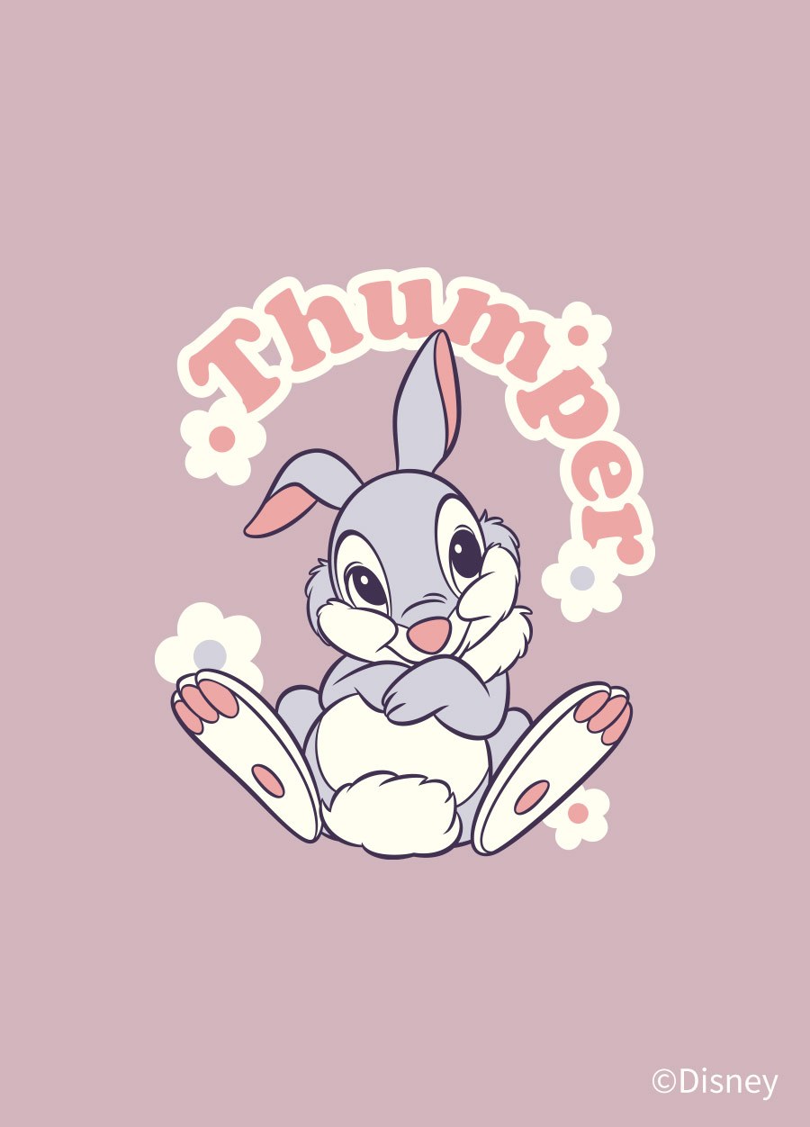 BABY迪士尼蓄熱保溫長袖連身衣-桑普兔