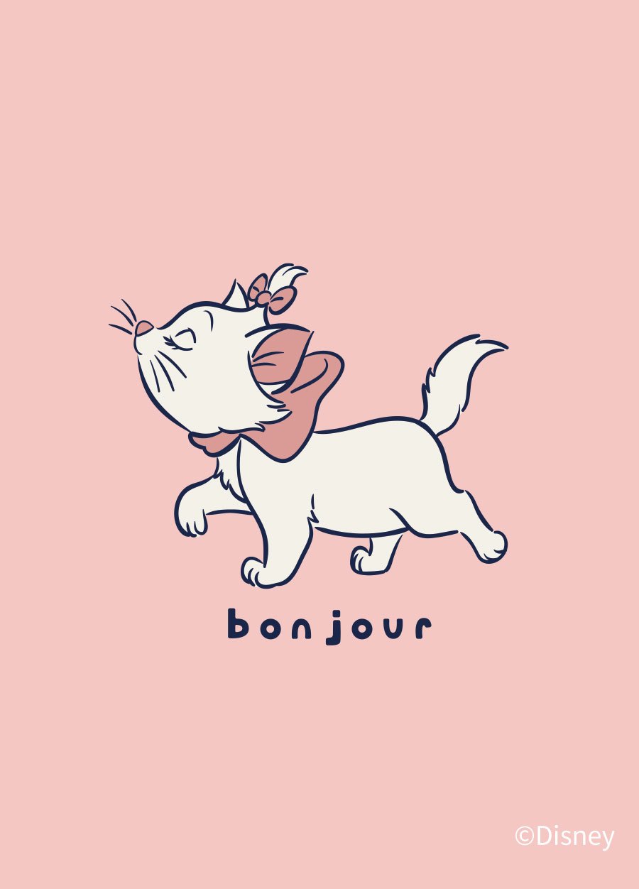 BABY迪士尼蓄熱保溫長袖包屁衣-瑪麗貓