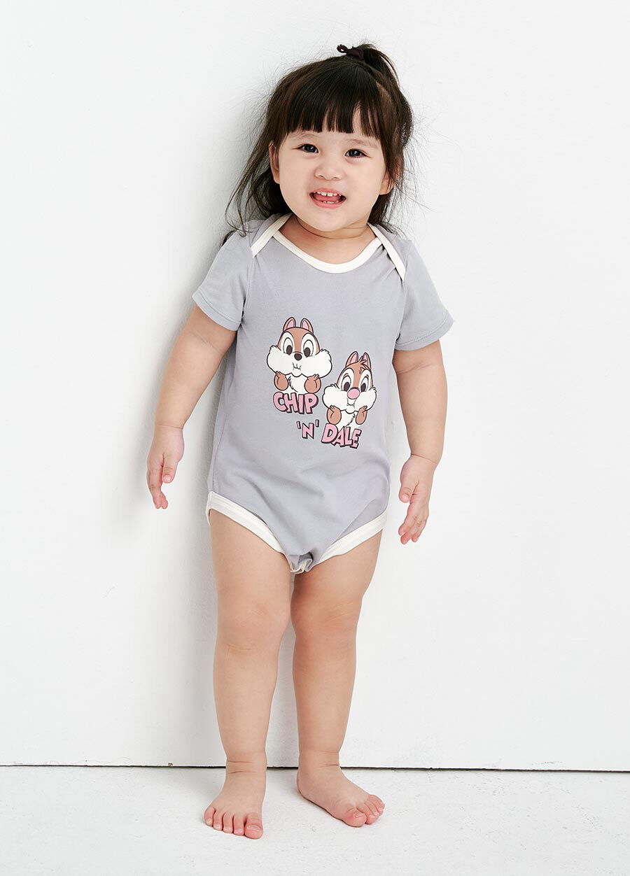 BABY 迪士尼棉質包屁衣-奇奇與蒂蒂