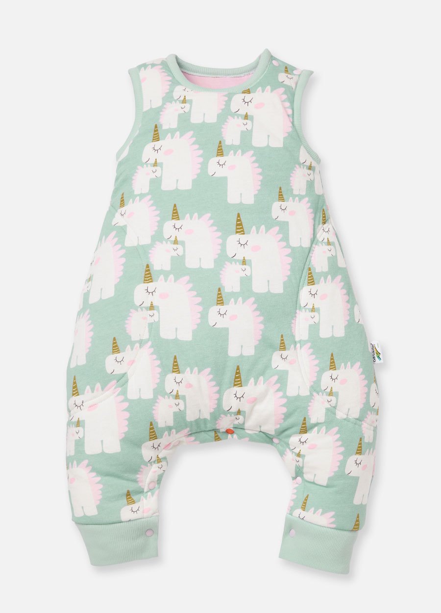 抗菌防踢被(秋冬款0-24M)釦子款-獨角獸