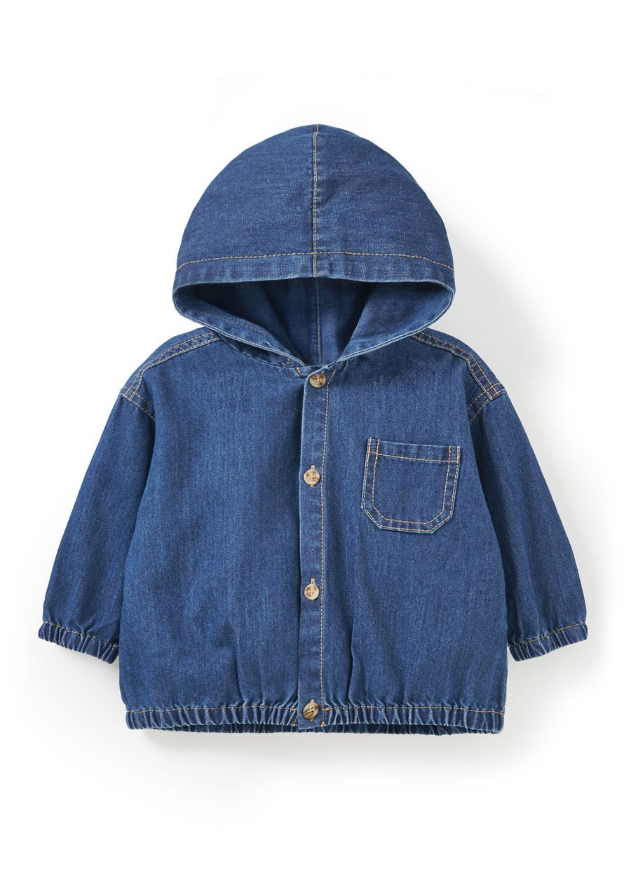 BABY牛仔連帽外套