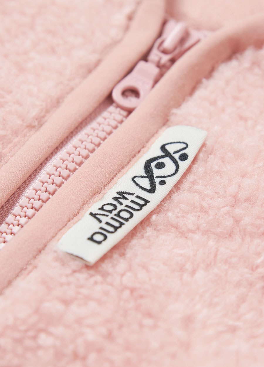 BABY刷毛拼接背心