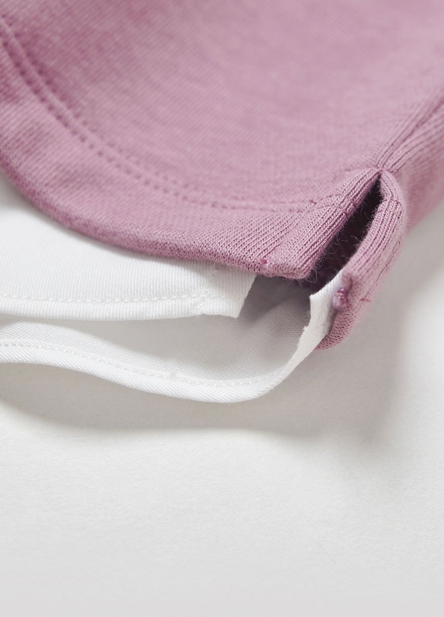 BABY假兩件寬鬆上衣